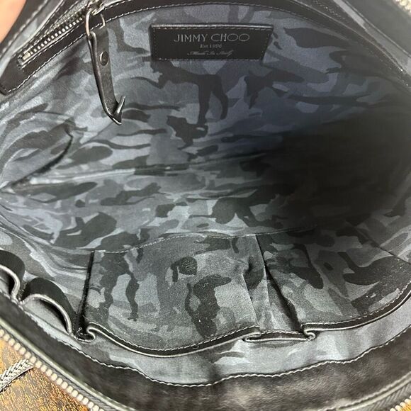 Jimmy Choo Derek Clutch Bag Crossbody‎ Converted - Picture 9 of 11